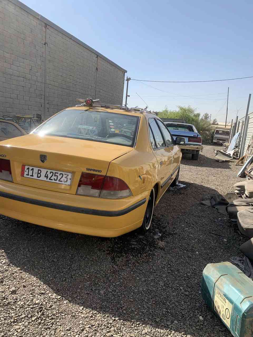 سلام عليكم سمند موديل ١١ هيئه وغرامات مصفره توهه هزه جديده مكينه وكير   نظيفات تبريد شغال تخم تاير جديد سياره شوف العين نظافته سعر ٣٣ وبيهه مجال حك الجيه 
مكان بغداد جسر دياله الجديد 
***********
