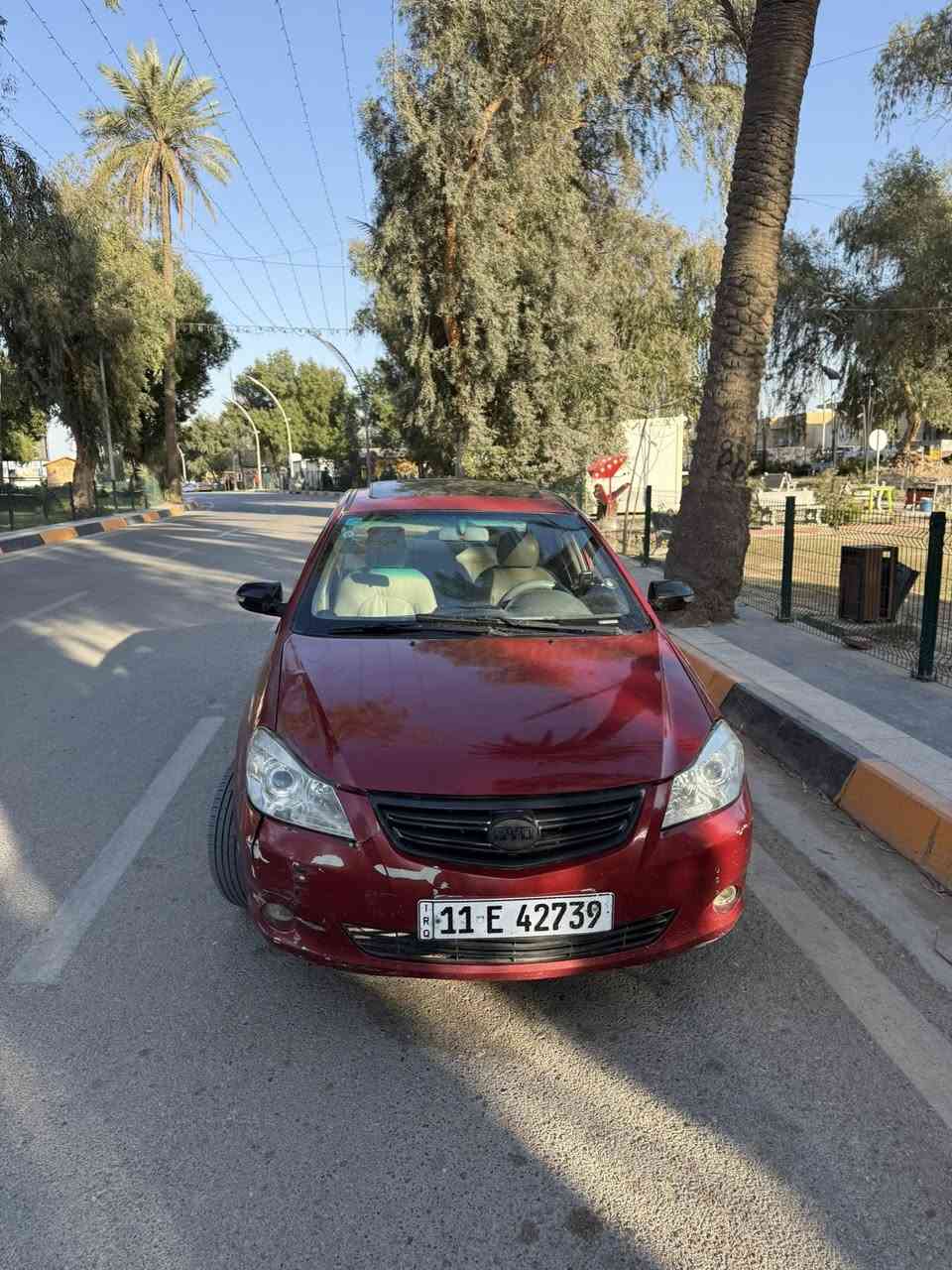 Byd g3 2016
السيارة فئه الفول بصمه وفتحه واشاير ترحيب واشاير بلمري وباقي المواصفات المعروفه 

بيها بارد بلجامرلغ الامامي فقط بس سونار ماعندي واني مشتريها بدون سونار فه بس هذا الي ادري بي بيها اما باقي السيارة مكفوله 

كير محرك مكفولات تدفئه تبريد صدر كهربائيات لايت منظومه زنون كله كامل تايرات جدد يعني سيارة جاهزة بس بيها شويه ترتيبات اتصل وافهمك بيهن 

رقم بغداد بأسمي تحويل ثاني يوم هزة جديدة بيها 

وسعرها ٥٨ وبيها مجال 

مكاني ديالى بعقوبة 

***********
