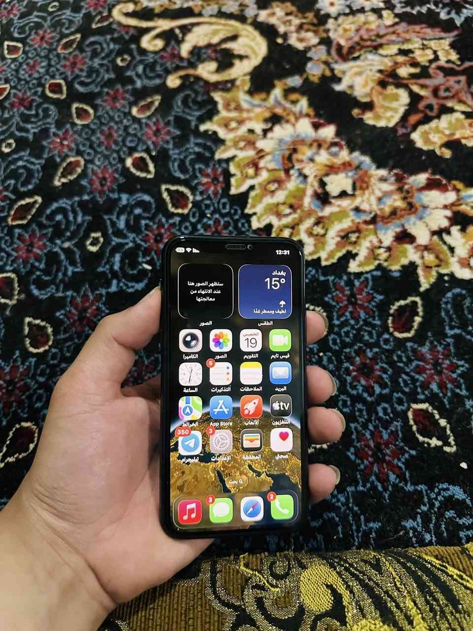 السلام عليكم
ايفون 11 برو
ذاكرة 64
بطارية 81‎%‎
تك سيم
لون زيتوني
مبدل شاشه من جهاز ثاني فقط فيس شغال
السعر 230 بي مجال ***********
موصل سكر
