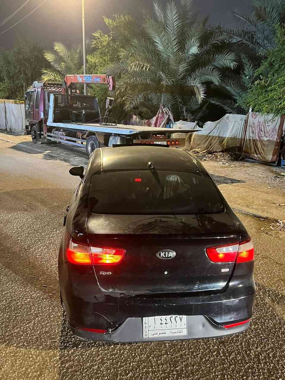 للبيع او مراوس 
حسب القناعه 
النوع كيه ريو
سنه الصنع 2017
الون اسود🖤 اصل
وارد امريكي
ضرر جاملغ خلفي صوب اليمنه 
وجاملغ امامي صوب السايق بدون دواخل
كير عادي 6نمر
بسمي مداور. ثاني يوم سنويه لل29
مكينه كير حداديه كله جديد 
تبريد شرط ثلج ويه سويج
سياره جديده ونضيفه كلش وجاهزه ع اخر حبايه
العنوان نجف لاشرف 
السعر74وبيه مجال
لاتصال***********
