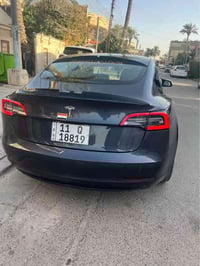تسلا موديل 3 موديل 2023 رقم بغداد  دخول جديد بشهر 3 هزه جديده بيه تخم ...