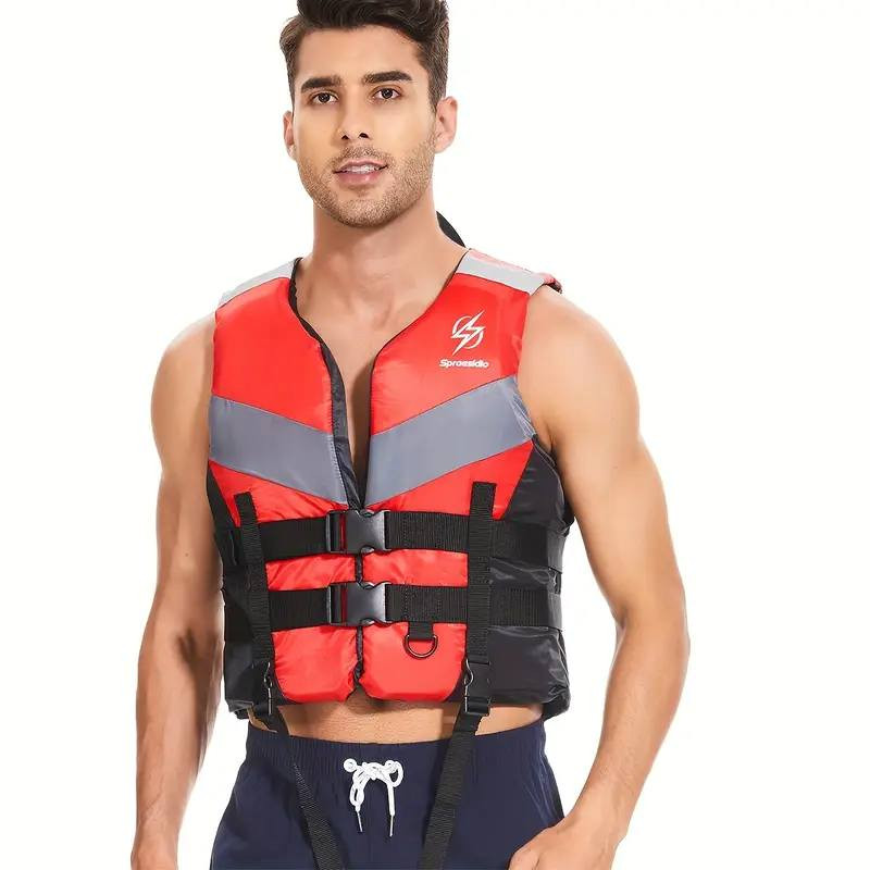 سترة نجاة للبالغين من العلامة التجارية Sproesidio، تتميز بتصميم أحمر وأسود مع أحزمة قابلة للتعديل وإغلاق بإبزيم لملاءمة آمنة ومريحة.


**إذا كنت صاحب هذا الإعلان وتريد حذفه لأي سبب، رجاءا أرسل رسالة إلى الدعم الفني**