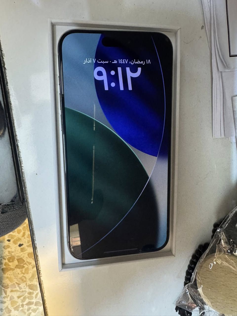 السلام عليكم ايفون ١٥ ابرو ماكس لو نيتانيوم الجهاز ضمان ماستر نضافه ١٠٠/١٠٠ شخط ما بيه ولا داخل تصليح كفاله عامه عله يدي من اول ما نزل الذكره ٢٥٦ بطاريه ٨٥ الجهاز لوك كلش جديد عربي شرق اوسط السعر مليون و١٠٠ وبيه مجال بسيط الشراي فقط اتصال عله الرقم *********** مكاني بغداد الحريه تجي تاخذه من باب البيت
