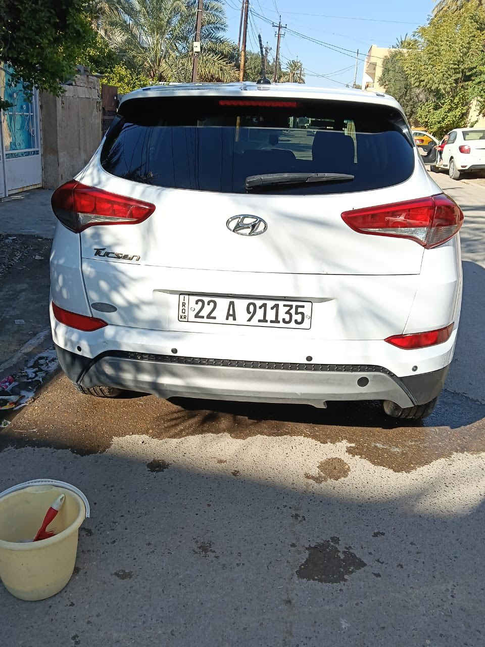 السلام عليكم توكسان للبيع 2017 بيه قطعه وحده صبغ فقط البنيد سياره نص فول خير من الله كير مكينه تبريد صدر رقم اربيل الجديد بيع او مراوس حسب الطلب ***********
