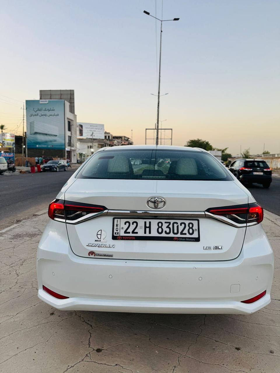 السلام عليكم 
#مكلف بالنشر الاتصال بالرقم فقط يوجد واتساب واتصال عادي
***********
كورلا بانزين فقط 2023 شركه جيهان ام الضمان ماشيه 75 الف مكفوله من الصبغ بأسمه شخصياً السعر 177 ورقه وبيها مجال للطيبين للاستفسار الاتصال بالرقم ***********
يوجد واتساب واتصال عادي موقع السياره بغداد الخضراء
#اكرر اخواني مكلف بالنشر
