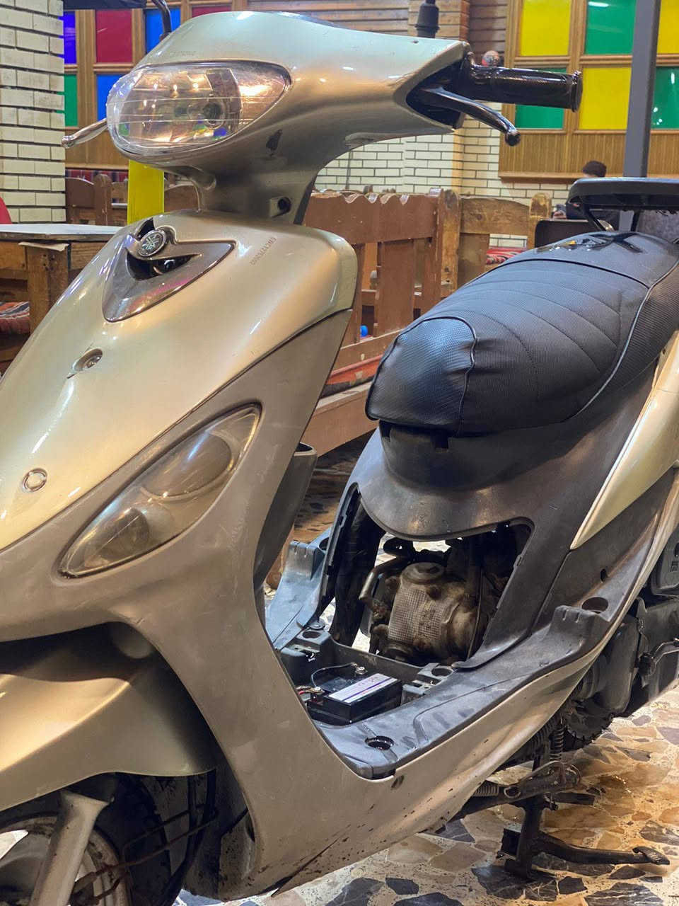 سلام عليكم دراجه ماكس قجمه لبيع بوش 49 مكينه ما مفتوحه شرط تجي جيب فيتر وتفحص سعر 750 رقم *********** المكان لبصره
