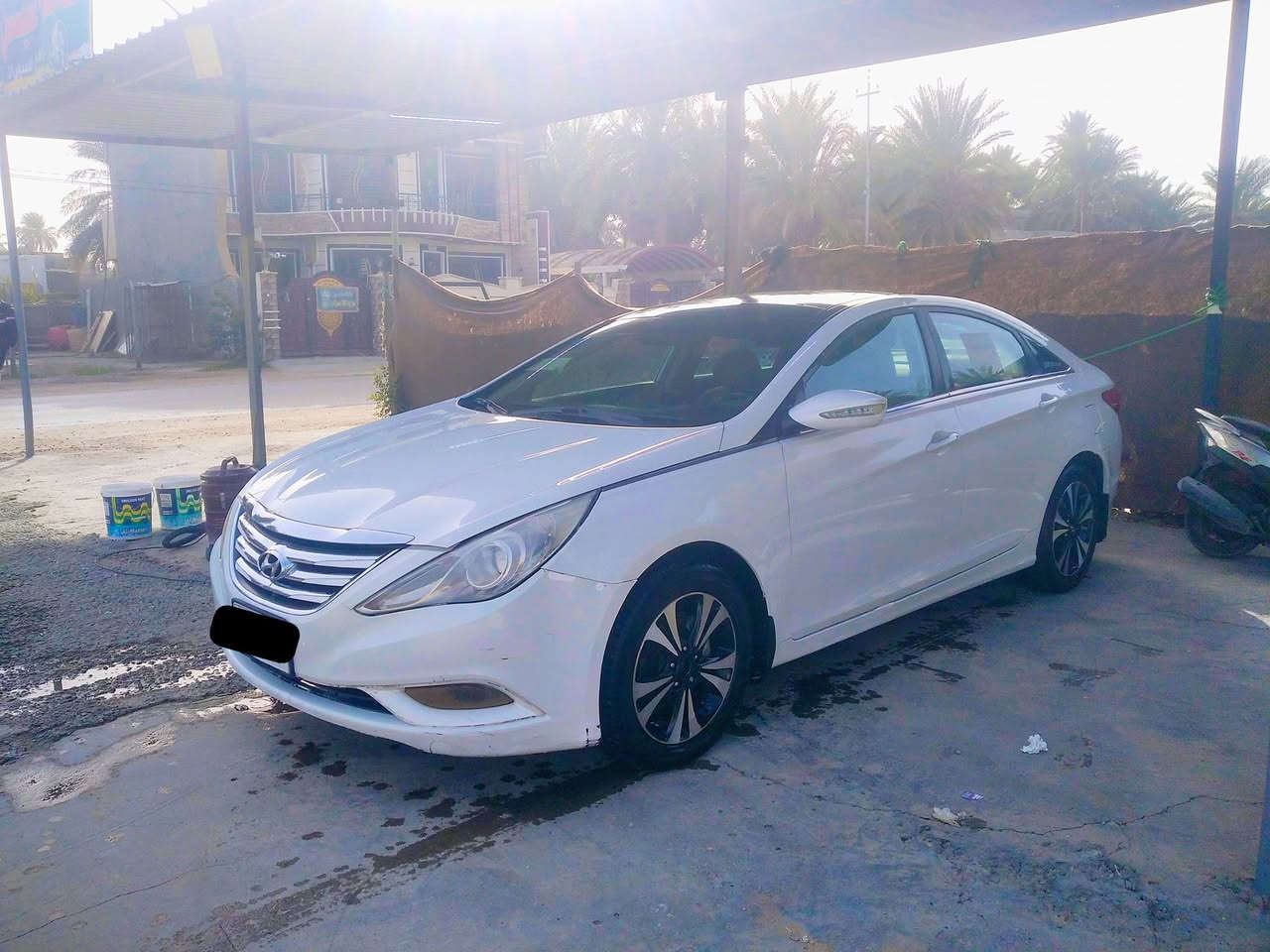 للبيع سوناتا 2011 خليجي فول مواصفات رقم بغداد سنويه مجدده لل 2029 محرك 2400 دوش السياره جديده مكفوله من الضربه والتبديل بيه صبغ جاملغ امامي بدون فتح وشبرين بالجاملغ الخلفي اثر شخط بدون ضربه السياره جديده مكينه كير حداديه جدد تخم تاير جديد تبريد ثلج 
السعر 107 وبيه مجال 
للاتصال ***********
***********
المكان بابل الحله
