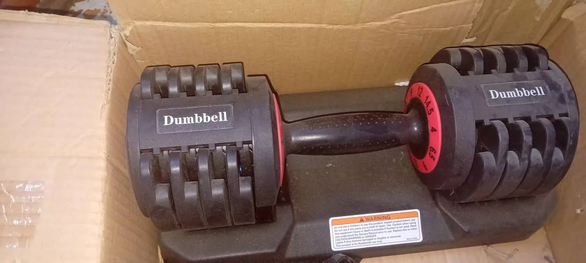 دمبلص ...تك.... مو زوج ..وزن14.5.
سعر 60قفل ماعندي توصيل مكاني بغداد الدورة.


**إذا كنت صاحب هذا الإعلان وتريد حذفه لأي سبب، رجاءا أرسل رسالة إلى الدعم الفني**