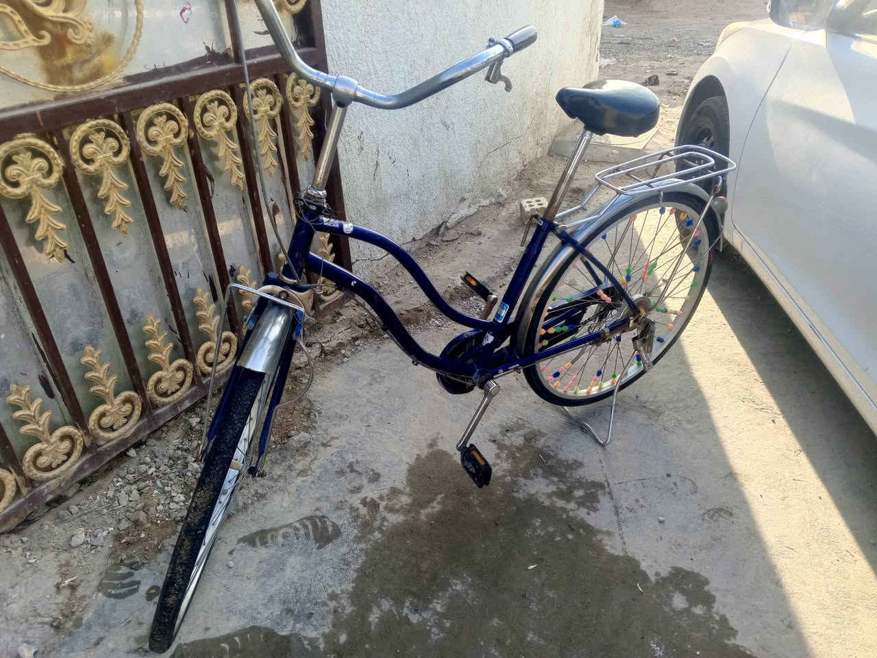 سلام عليكم اليوم عندي بايسكل البيع  حجم 26جاهز مابي شي تأثيرات جدد كلشي جديد مابيشي ماصار هواء من  شتريته انطيكيا لشارع شويه جاملغات عوج شويه زنجار شويه تواصل واتساب ***********
