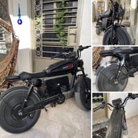 دراجه شحن للبيع  بطارية ليثيوم  نضافتها 80‎%‎  تمشي بلشحنه 60 كيلو   س...