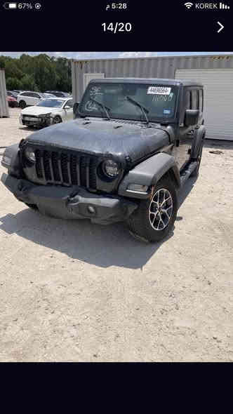 السلام عليكم للبيع رانكلر 2024 محرك 2000 توربو 4 سلندر سيارة جديدة حادث بسيط سيارة محرك كير وصدر خير من الله شرط الفحص السعر المطلوب 28 الف قابل للتفاوض للاستفسار على الرقم ***********
