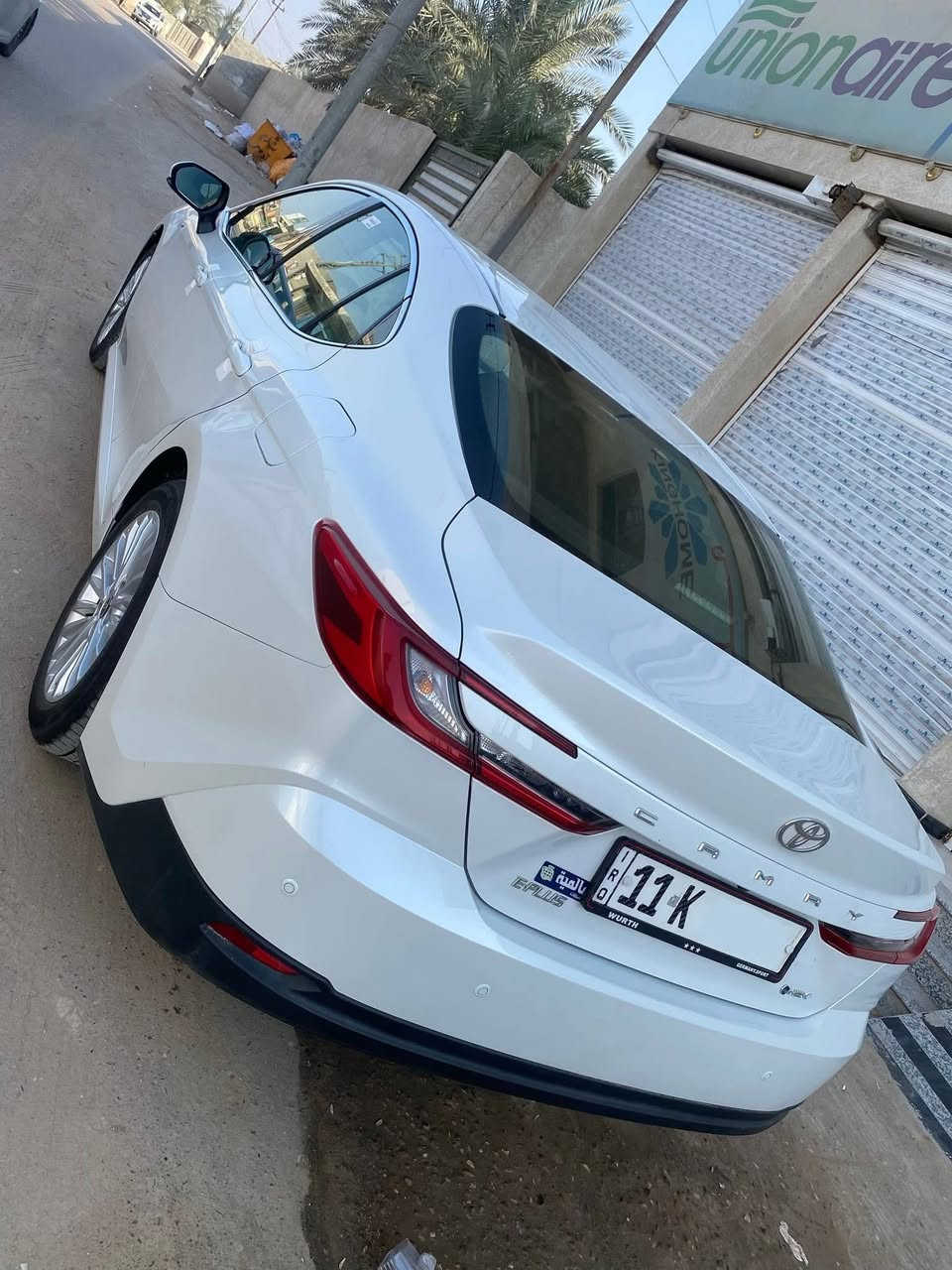 كامري 2025 وكاله عبداللطيف جميل السعودي 
ياباني اصلي محرك 2500 هايبرد 
فول مواصفات e plus 
برده خلفيه
دخول ذكي بصمات ابواب 
فتحه سلايدروف 
حساسات امامي وخلفي 
مرقمه بغداد وكامله 
مستلم سنويه ولوحات 
السياره اقساط مقترض وكفيل اخوان اخ وواخوه الكفيل نفس البيت ناس مرتبين وموظفين 
السياره جديده بمعنى الكلمه 
مكان السياره بابل ***********
