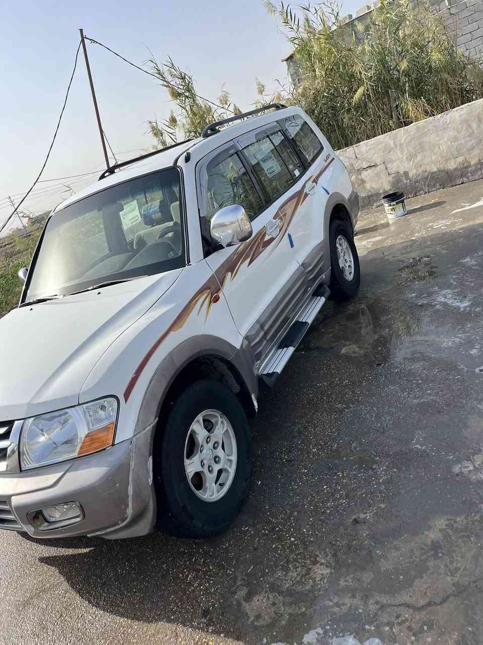سلام عليكم خوان باجيرو موديل 2001 رقم بغداد 
مكفوله ما عدى الباب  الجنطه بيه صبغ تحويل مباشر 
محوره مكينه وكير شاهينه ياباني  تحويره جديده زيرو 
كلشي شغال وجاهزه 
مكان السياره ناصريه 

***********
السعر 75
