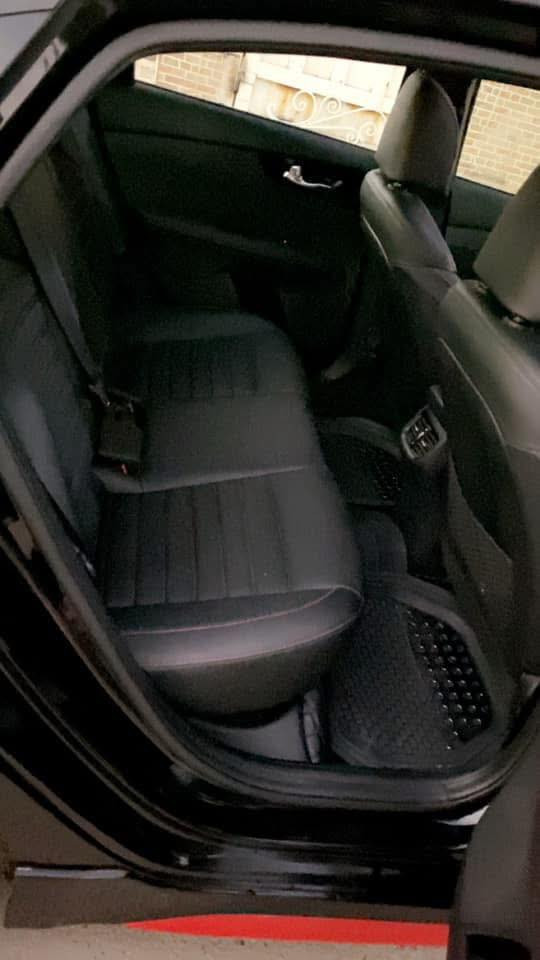 كيا فورتي GT موديل 2021
رقم مميز أربيل دولي  سياره بسمي تحويل وبالخدمه 
ماشية 38 الف ميل

               
السيارة  بيها قطعتين وبارد بدووووون ايرباك ؟
حادثها جاملغ الخلفي 
 وصندوق
بيها سونار أيضًا

محرك 1600 توربو + كير DCT دبل كلج 
201 حصان يعني بيها تسارع مخيف 
بصمة تشغيل + بصمة بيبان + بصمة صندوق
ويل كب حجم 18 رياضي 
لايتات زنون فراشة عدسات بلادي 
لدات امامية + لدات خلفية 
مري لون اسود + اشاير بالمري 
انارة ترحيب عند الاقتراب من السيارة 
كشنات جلد مطعمة بأحمر مختومة بشعار ال GT 
كشنات تبريد وتدفئه وكهرباء 
قطعتين تبريد 

جنطة ذكية تفتح عند الاقتراب 
رادارات امامية + جانبية + حساسات خلفية بالدعامية
توقف ذاتي 
تحديد مسار 
مانع انزلاق 
ستيرن حرف D مختوم بختم الـ GT
شفتات بالستيرن
شاشة كبيرة وكامرة دوارة
ثلاث وضعيات قيادة (smart - normal - sport)
مثبت سرعة 
تحكم استيرن جهتين
شحن وايرليس
سبايدر خلفي اسود 
انارة داخلية لد بلادي الوان تتحكم انت بيها + شعار الـ GT اناره 
السيارة فول الفول شنو بالك بيه

السعر155 
للاستفسار ***********

مكان سيارة بغداد:
