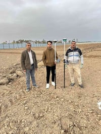 تصميم وتسقيط • مزارع نخيل • كربلاء