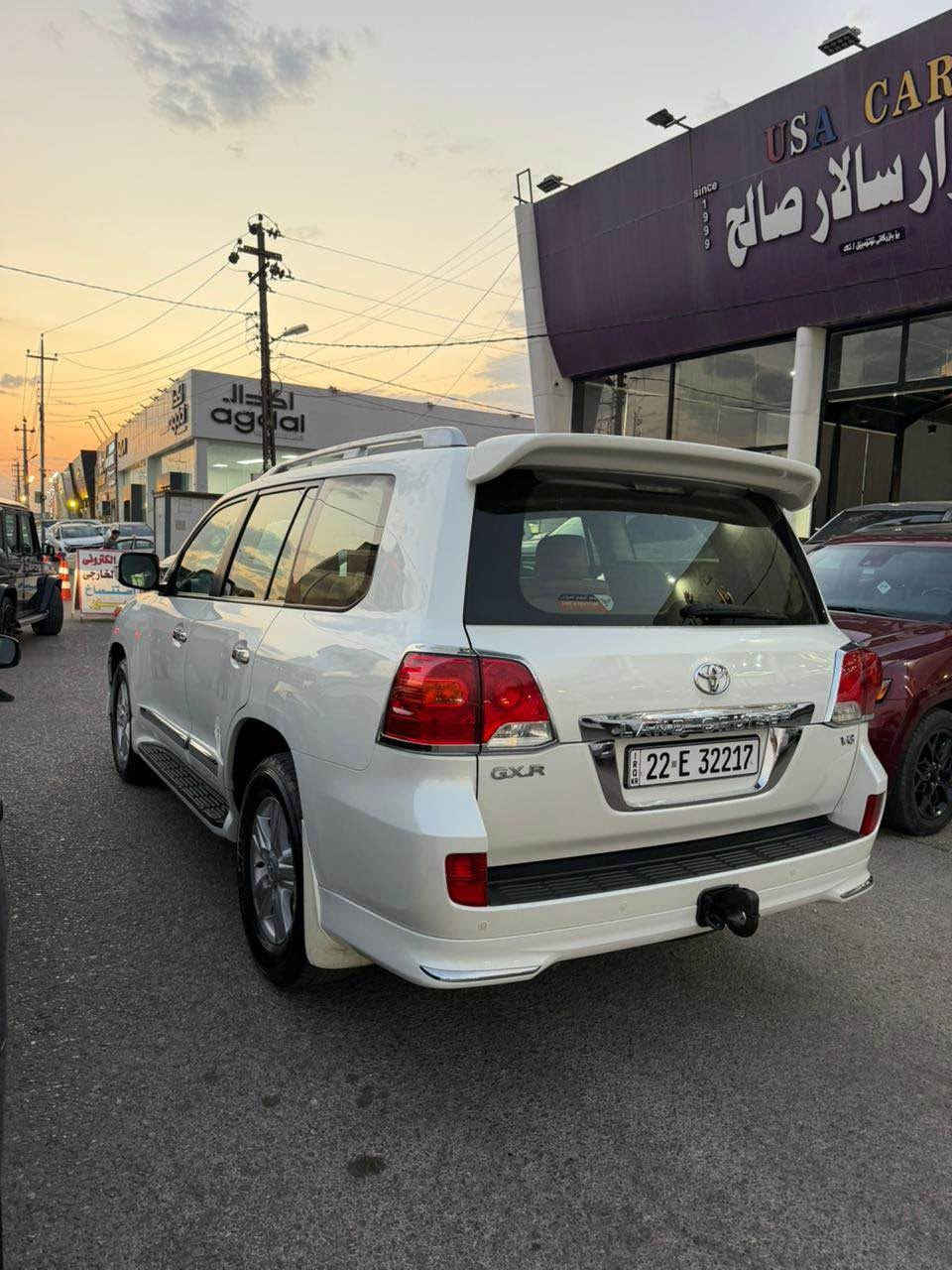 للبيع لاندكروز 2013
فول موصفات  GXR
مكفول سيارة 
ماشي 172 الف 
محرك 6 سلندر 

السعر 36800$

مكان اربيل 
***********
*********** أربيل, العراق
