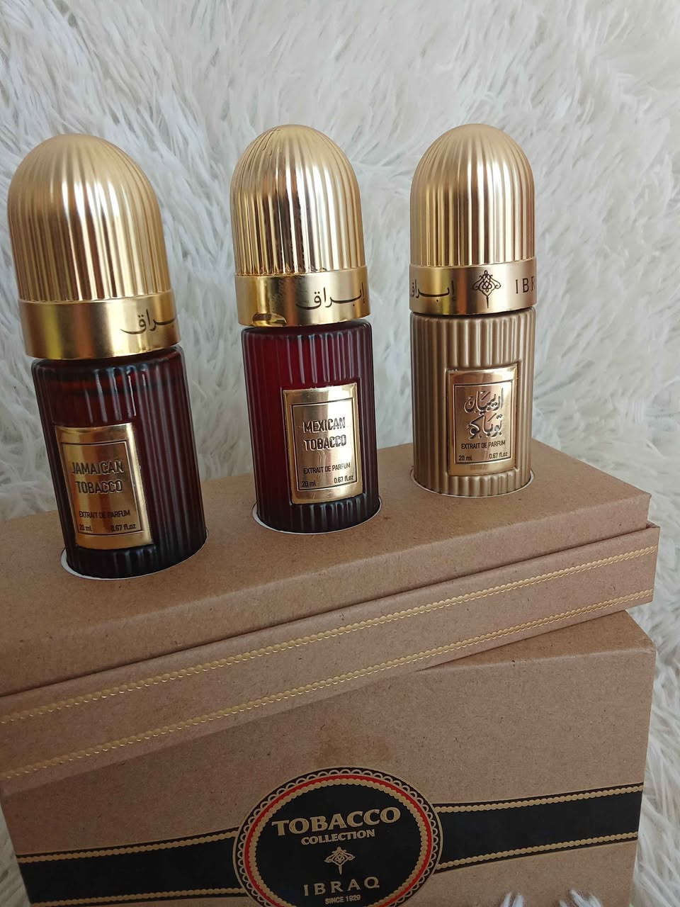 عطور فخمة من مجموعة التبغ 🔥
ثبات عالي وفوحان واضح يدوم لساعات طويلة.
المتوفر:
• Jamaican Tobacco
• Mexican Tobacco
• Tobacco Collection
حجم العطر: 20 مل
مناسب للرجال والنساء ✨
السعر مناسب جداً 💰
توصيل لكل المحافظات 🚚
للحجز راسلنا خاص الآن 📩 كركوك, العراق


**إذا كنت صاحب هذا الإعلان وتريد حذفه لأي سبب، رجاءا أرسل رسالة إلى الدعم الفني**