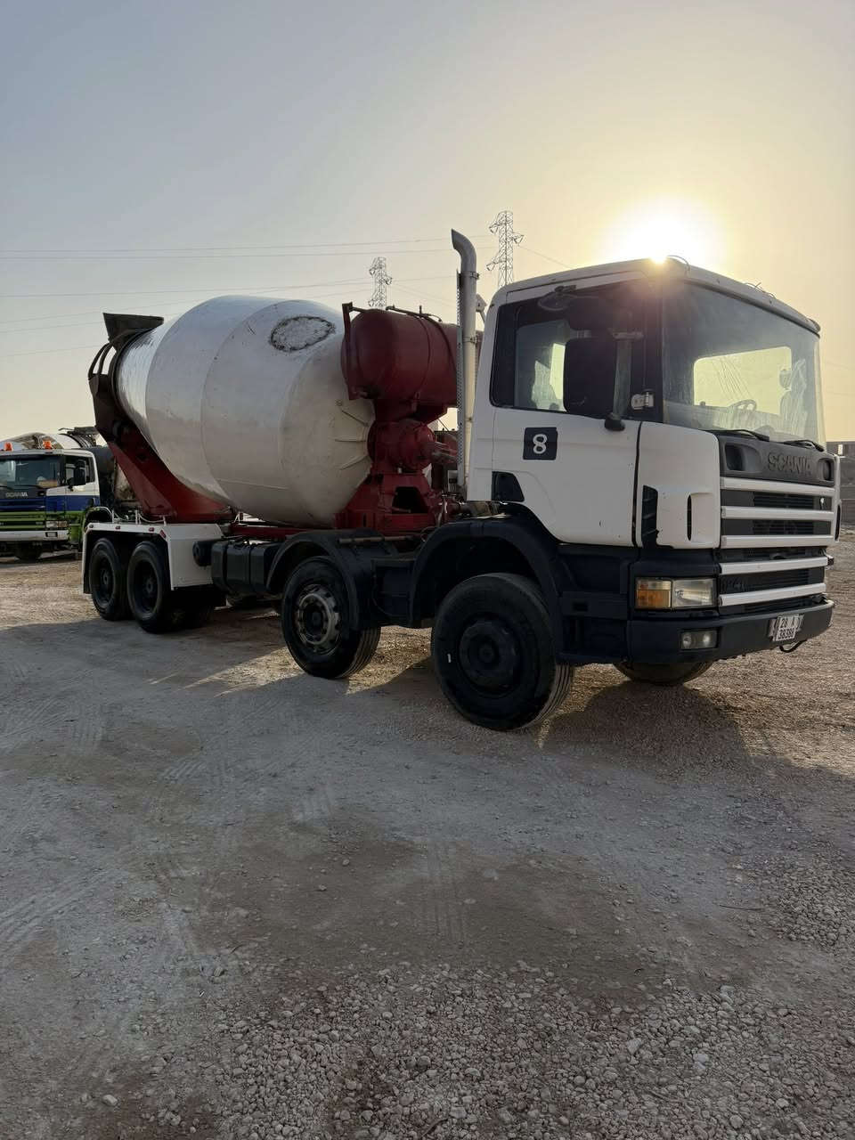 خباطه اسكانيه موديل 2001
10 متر سياره جاهزه مابيه نقص 
مكان السياره الانبار هيت 
***********
