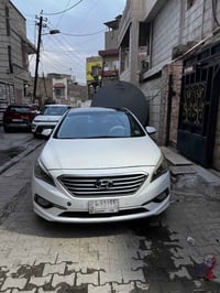 سوناتا ٢٠١٦ محرك ٢٤٠٠ أمريكي حادث دعامية خلفيه كلين بدون دواخل بيها شخ...