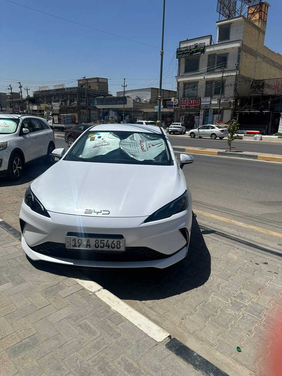 Byd سيل 5 رقم كربلاء موديل 2025
ماشيه 5000  بطارية 55كيلو تانكي 65 لتر 
مكفوله ماعدا هاي الشخطه بالدعاميه شاحن اصلي 8امبير
وباقي مواصفاتها معروفه 
المكان كربلاء السعر 20مليون وبيها مجال ***********
