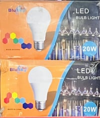 مصباح 20 واط ثلجي • 60 قطعة بالكارتون • 11 كارتون