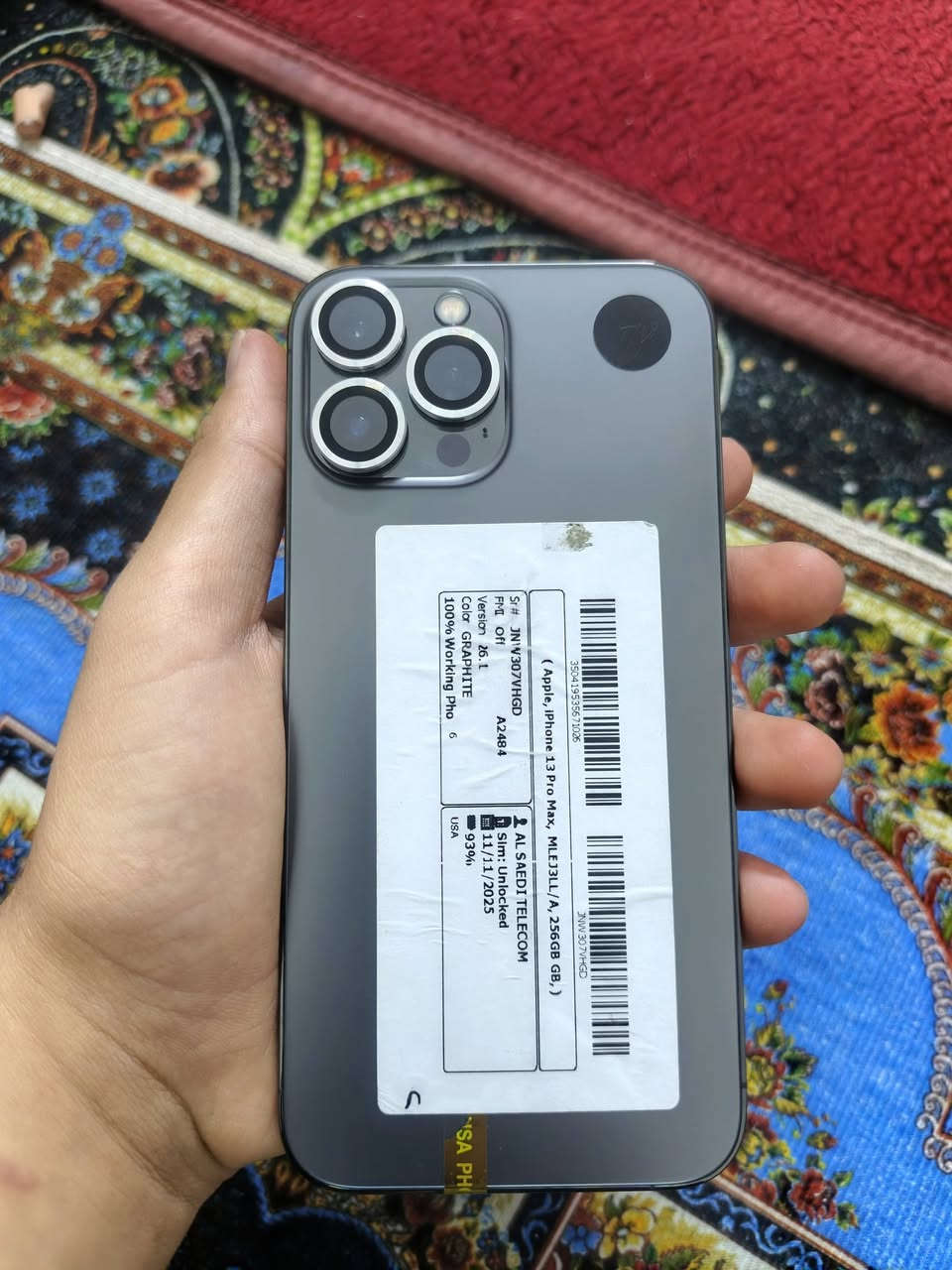 13 بروماكس 256 جهاز لوك كله شغال مسج قطعه اصليه شاشه ابل وضع شركه وتر بروف بطاريه. 93 بلاد جهاز بحاله الوكاله 565 قفل نهايته شراي خاص بلديات فقط بيع بغداد


**إذا كنت صاحب هذا الإعلان وتريد حذفه لأي سبب، رجاءا أرسل رسالة إلى الدعم الفني**