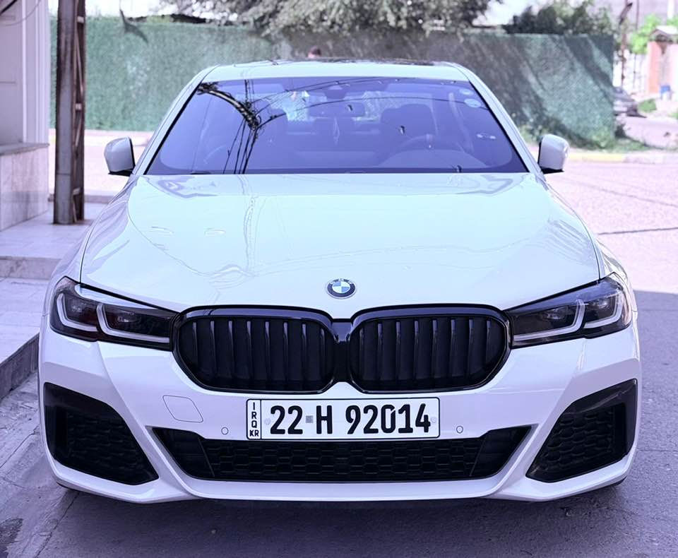 السلام عليكم BMW 530i M pakge black edition 
مواصفات M بكج اصل
نسخة رياضية بلاك ادشنBlack edition 
موديلها 2023
وارد أمريكي كلين تايتل كفالة عامة
رقمتها على ايدي 
حتى الدعاميات كفالة بشرط❤️
السياره بحالة الوكالة 
ماشيه فقط 40mile حقيقي على ايدي
ويلات حجم 20 بلادي M pakge 
فجوج برمبو مختم M باللون الاحمر
شاحن وايرلس
جنطه كهرباء / صندوق شفط /ذكي يفتح بالقدم
داخل مختم M حتى الدوسات
كشنات هيتر وخزن وكهرباء 
ستيرن كهرباء
لايتات ليزر داينمك متحرك اسود بلادي
داخل اللون متغير
دخول ذكي وترحيب عند الاقتراب من السيارة 
رقم اربيل ب اسمي تحويل وكاله بشرط

مكان السياره كركوك📍اربيل
اي استفسار اتصل خاص واتساب
***********
