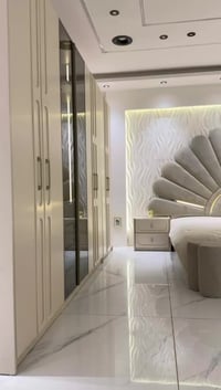 غرفة نوم • أثاث خشب • ميز تواليت