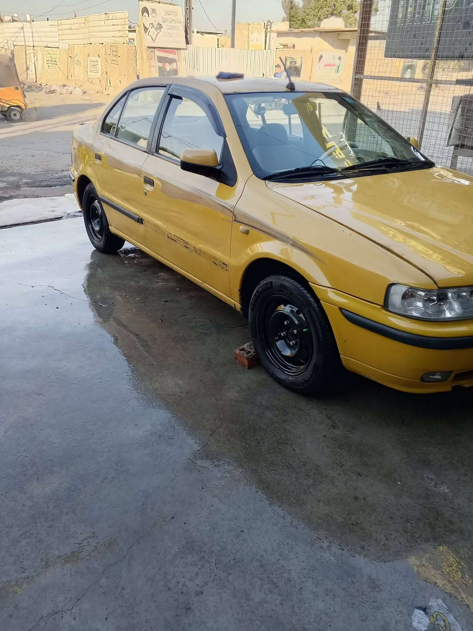 سمند موديل 12 سياره جديده مصفر هزه جديده سنويه بسمي كير مكينه كارتونه صار عام امامي  خلفي تخم تاير جديد كلج جديد باتري جديد تبريد ثلج سكن الشعب *********** ابو الحسن الكعبي
