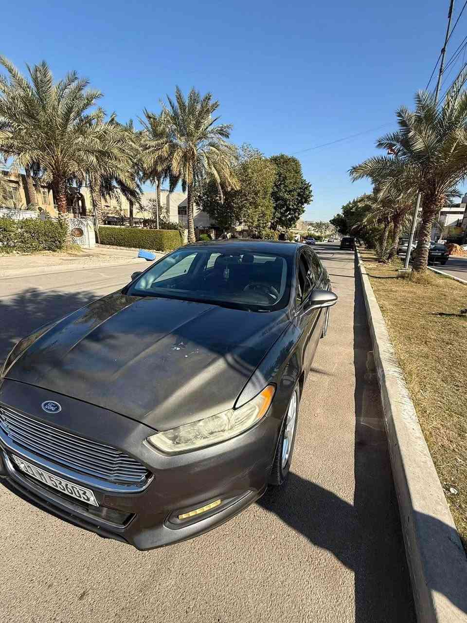 سلام عليكم
 للبيع فورد فيوجن مديل 2014 se  
مكينه ٢٥٠٠ تنفس طبيعي المرغوب 
تبريد قطعتين 
بصمتين وكود ابواب  
تحكمات ستيرين ومري وكرسي كهرباء
كفاله كير مكينه لغد شواصي كلها بشرط   
سياره مال جناي ومسويلها ادامه شامله للمكينه صدر امامي خلفي شركه motor craft وماشيه ١٠٣ م 
هزه وسنويه جديده تحويل ثاني يوم
صور حادث مرفقه بجم كبس 
مكاني بغداد السيدية.  

*********** 
*********** بغداد, العراق
