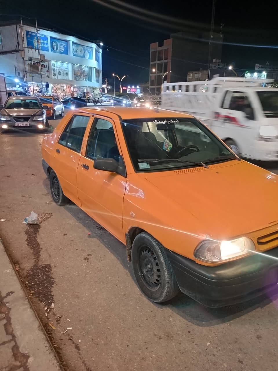 سايبا موديل 2018 رقم كربلاء بيها فقط باب سائق مكينه وكير كفاله تحويل  مكان كربلاء الروضتين 
السعر 39بيها مجال قليل/***********
