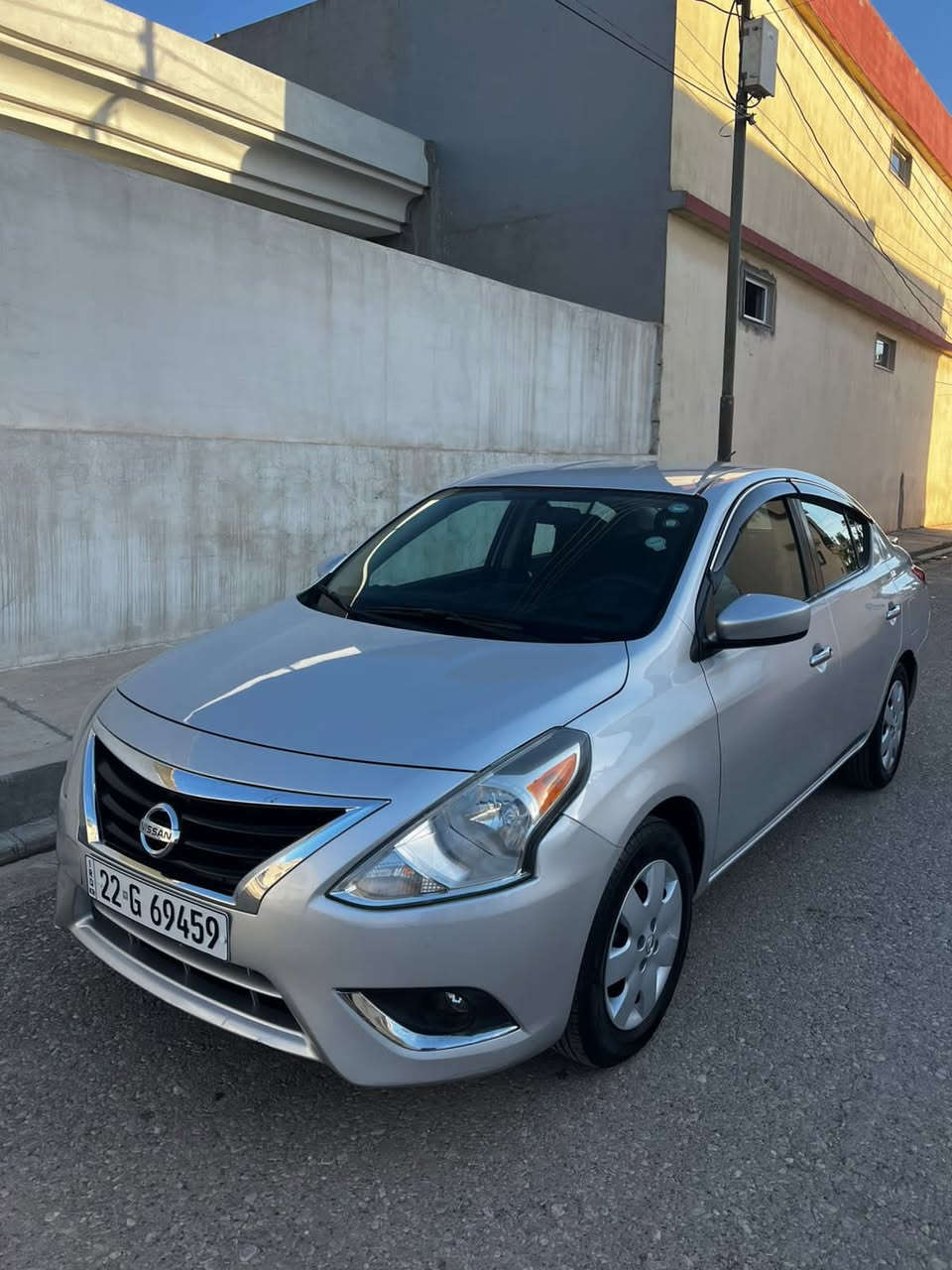 السلام عليكم
نيسان فيرسا 2019 sv 
كلين تايتل 
بدون صبغ بدون ايرباك
ماشي 76 الف فقط
سعر/114$ ورقه بى مجال قليل 
رقم سنوية كلشي جديد تحويل وكالة شرط رقم شاصي 
3n1cn7ap5kl865106
واتساب +كورك ***********
