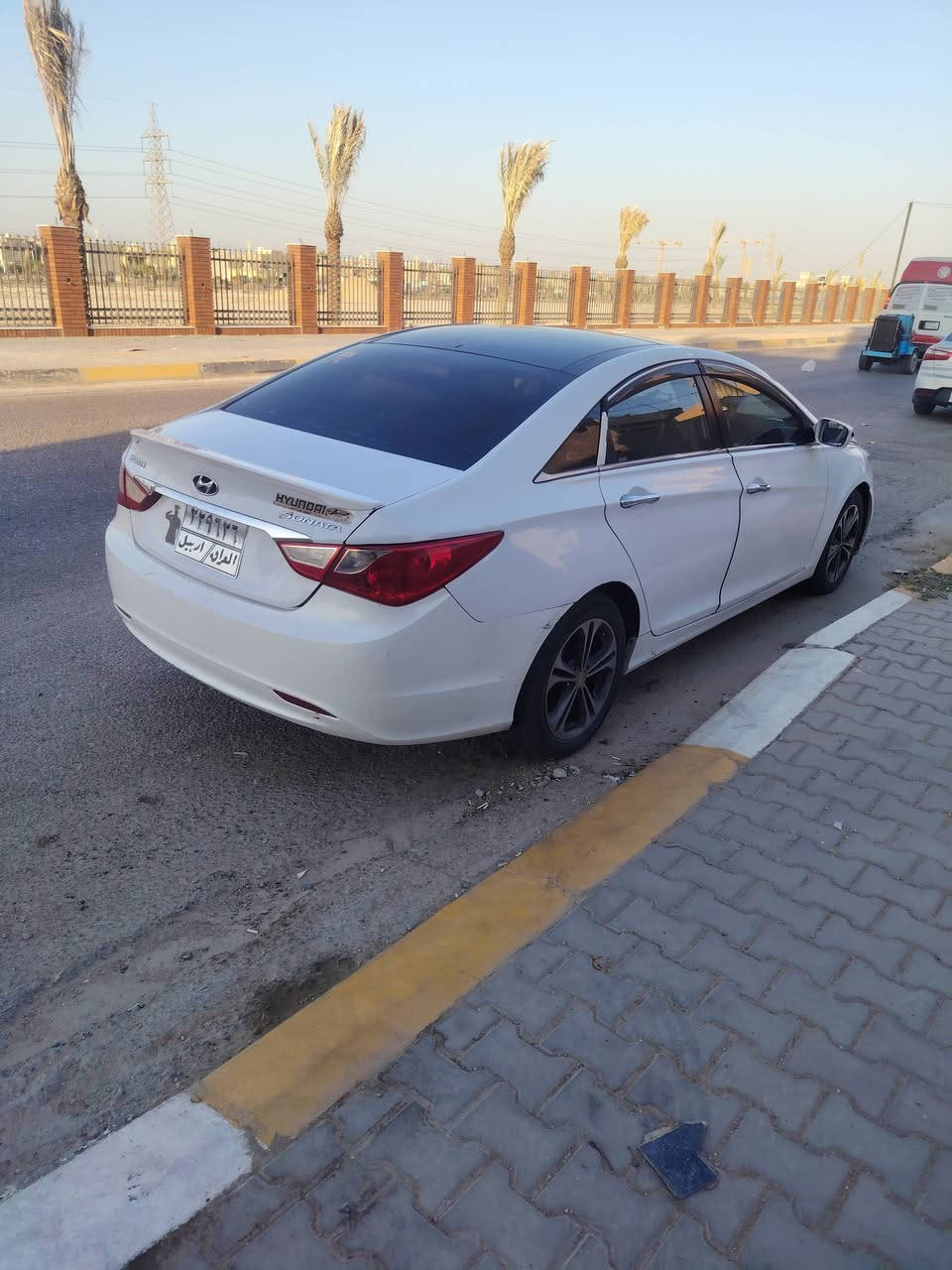 سلام عليكم سوناته ٢٠١١ رقم أربيل قديم محرك ٢٤٠٠ دوش بنرامه بيه ٣ قطع صبغ بدرن حادث حداديه وكير وتبريد كفاله اسعر ٨٥ قفل مكان اسياره كربلاء اشراي يتصل ***********
