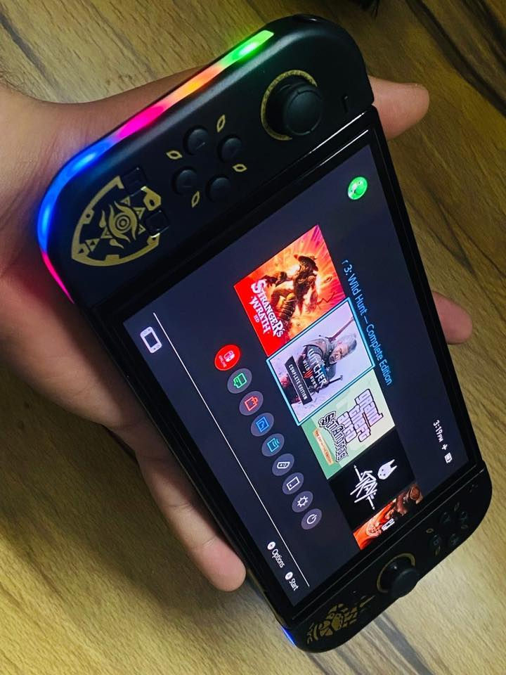 السلام عليكم شباب ، متوفر الان للبيع
نينتيندو اوليد OLED مهكر قطعه نضامين اخر تحديث 21.2

طبعا يجي Online + Offline مفصولات التحويل من الهكاتي

الجهاز نضافة 100% شاشه تلمع اي خدش مابي ويحتوي على لاسقه حمايه للشاشه ايضا / الجهاز بدون اي خلل او  مشكلة

سليم من كل النواحي وبكفاءة 100%  

يحتوي على اجمل الالعاب مثل / 

ذا وتشر 3 , زيلدا ، ماريو اوديسي ، gta , والكثير …..

وتكدر تحمل اي لعبه تعجبك مجاناً على النضام المهكر

ملحقات الجهاز / جويكون RGP / جوستك / شاحن 67W

لاسق شاشه / ذاكره الجهاز 64 + رام خارجي 128 جيجا

الرقم للتواصل / ***********
