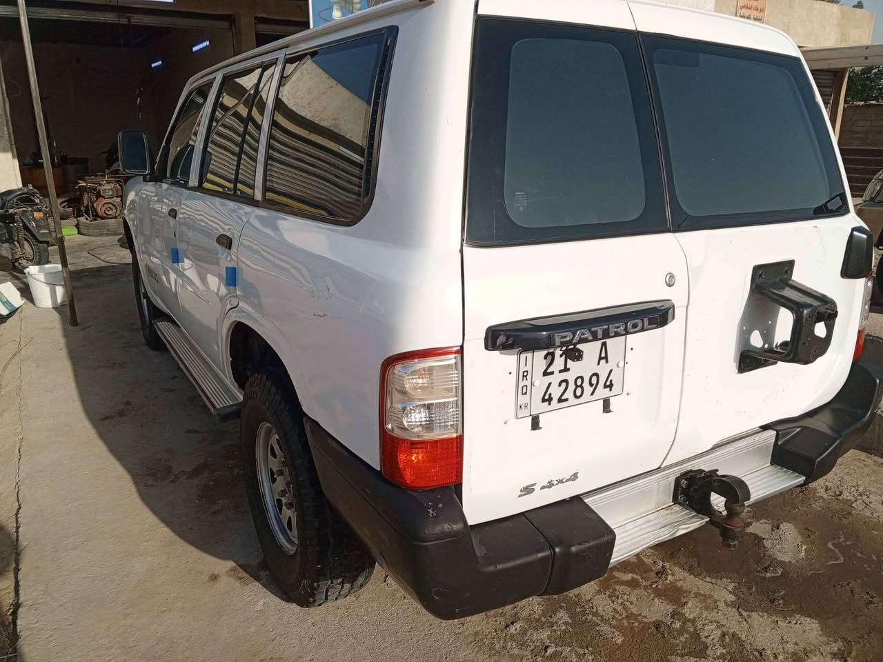 السلام عليكم نيسان باترول 2002 بيع او مراوس سيارة جاهزة مابيهة نقص تبريد ثلج منضومة غاز باسمي السعر 90وبيهة مجال *********** بغداد, العراق
