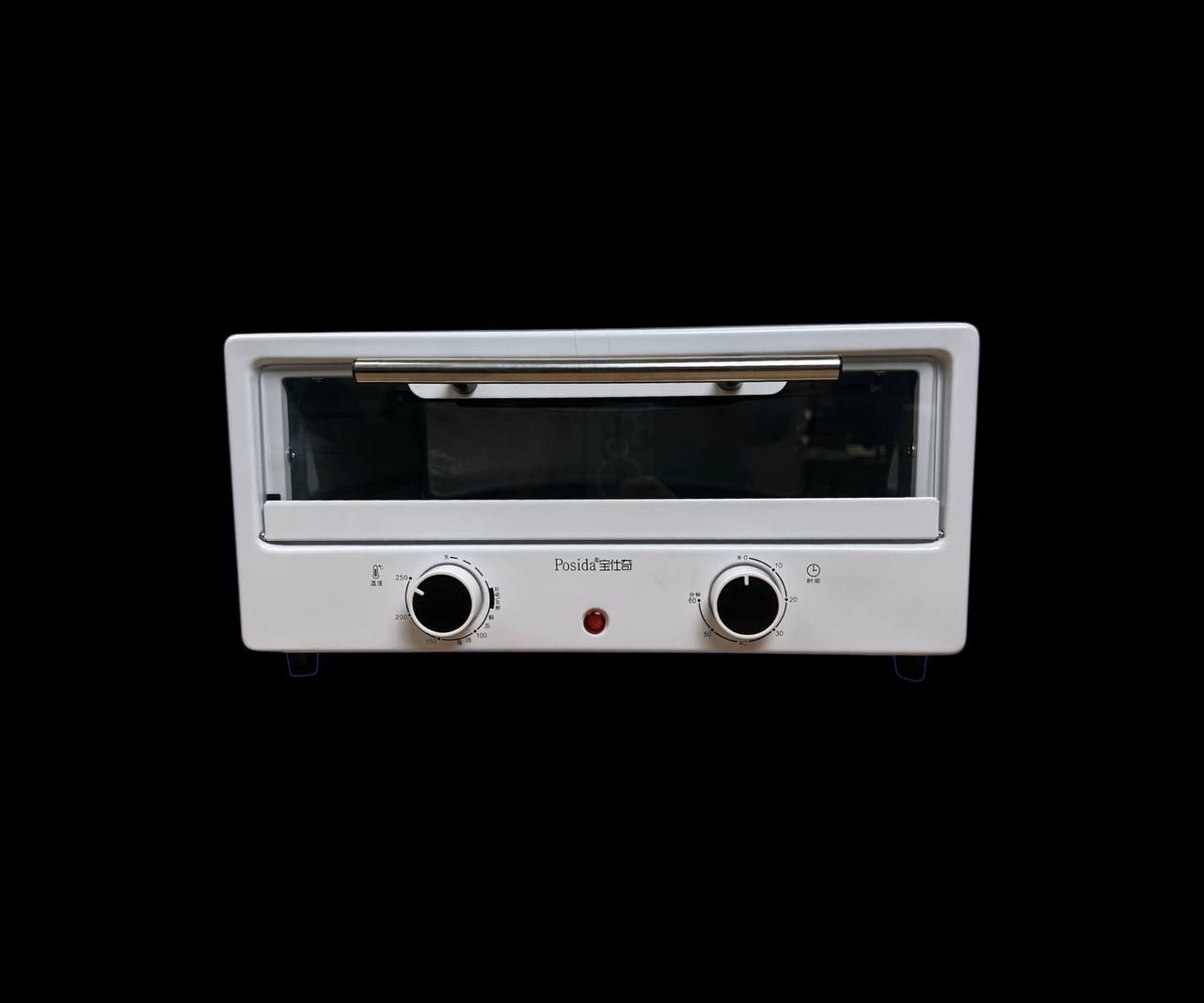 السلام عليكم
الاستخدامات

خبز البيتزا المنزلية حتى 12 بوصة، التوست، المعجنات، الفطائر، البسكويت، والبطاطس

إعادة تسخين الأطعمة بسرعة مع تحمير متساوٍ للسطح

مناسب للمطابخ الصغيرة، السكن الطلابي، والشقق بفضل حجمه العملي

المميزات

قدرة 1350 واط على 220V ~ 50Hz لتسخين سريع وثابت

منظّم حرارة قابل للتعديل 100–230°C (كما في قرص التحكم) لاختيار درجة الخَبز المناسبة

مؤقّت ميكانيكي 0–60 دقيقة مع جرس انتهاء (طبقًا لقرص الوقت في الدليل)

باب أمامي بزجاج مقاوم للحرارة لعرض الخَبز أثناء التشغيل

شبك خَبز معدني لخبز وتحمير الأطعمة، مع صينية بيتزا دائرية 12" مخصص

مصباح بيان تشغيل يُظهر عمل الجهاز

هيكل ثابت مع أقدام مانعة للانزلاق لتثبيت أفضل على السطح

بلد المنشأ: الصين

معلومات العبوة (مذكورة على الكرتون): 442 × 398 × 243 مم، الوزن الصافي ≈ 3.9 كغ، الإجمالي ≈ 4.9 كغ.

ابعاد السيباية طول 33سم عرض 28

قطر الصينية: 32 سم

سعر 43 الف
توصيل لجميع المحافظات العراق


**إذا كنت صاحب هذا الإعلان وتريد حذفه لأي سبب، رجاءا أرسل رسالة إلى الدعم الفني**