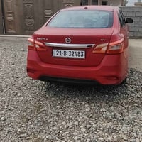 سياره نيسان سنترا 2017 فول مواصفات الضرر مبدل قبق جنطه بالبونيد رصعه ش...