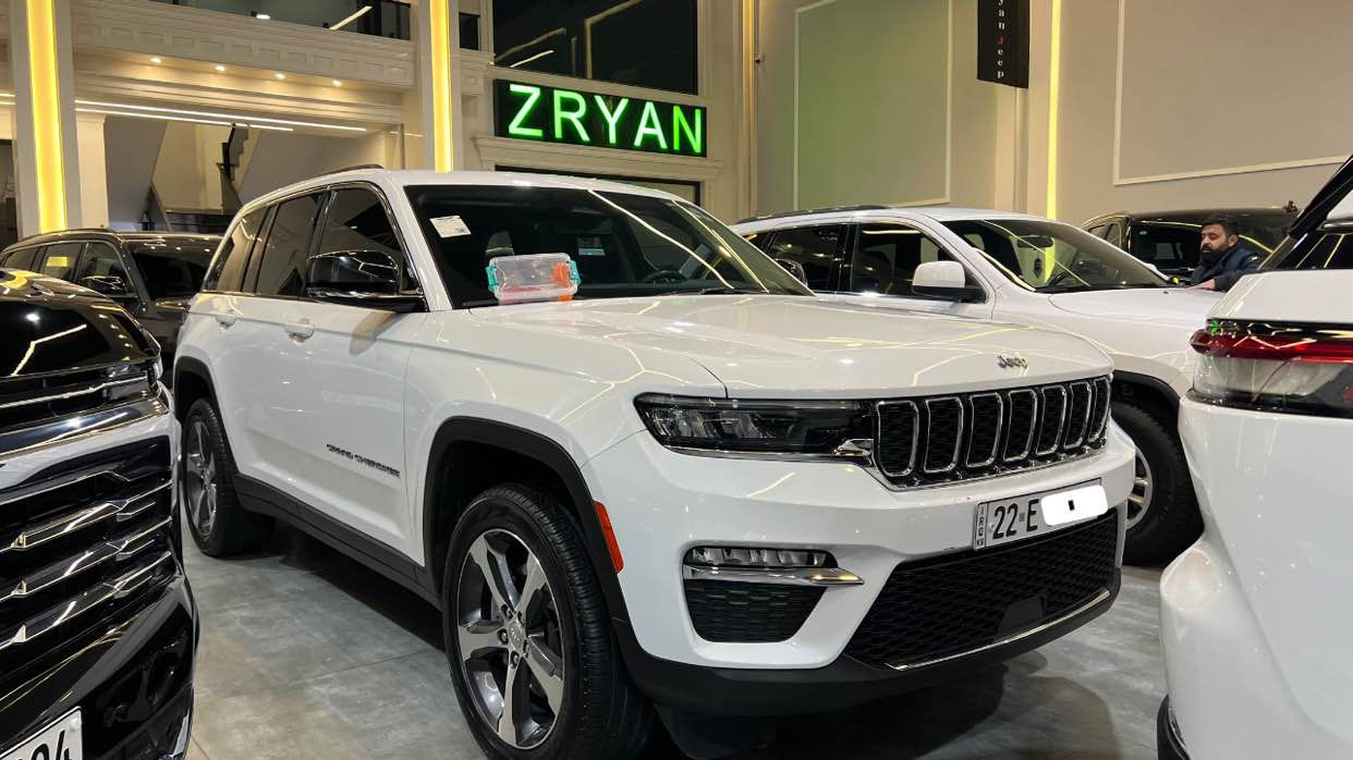 سلام عليكم 
JEEP GRAND CHEROKEE Limited 
مۆدێل: 2023
شەریکەی هارڵم 
هیجی نیە زۆر خاوینە 
هەموو شتێکی نوێیە فەحس و هەزە و رەقەم
22 هەزار میل رۆیشتیە 
نرخی: 39500$
***********whatsapp

سلام عليكم
JEEP GRAND CHEROKEE Limited
موديل: 2023
شركة هارلم 
مكفوله السياره من الصبغ و التعديل 
فحص و هزه و رقم جديد
ماشيه 22 الف ميل
السعر 39500$
*********** واتساب أربيل, العراق
