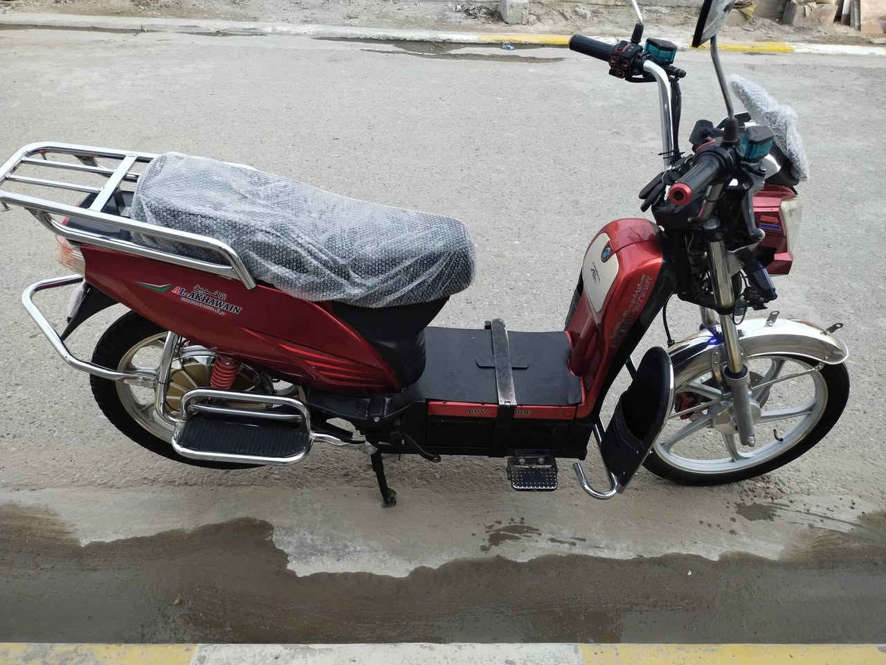 سلام عليكم دراجه شحن للبيع موديل 2024خمسه باتري علفحص دراجه حيل نضيفه للستفسار الاتصال على الرقم ***********مكاني فلوجه
