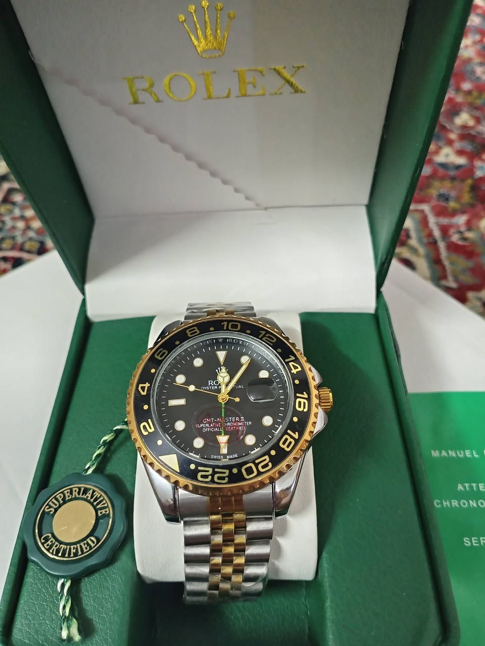 رولكس ماستر كوالتي معه العلبه وكتلوك ٢٥ وتوصيل مجاني على أول تم


**إذا كنت صاحب هذا الإعلان وتريد حذفه لأي سبب، رجاءا أرسل رسالة إلى الدعم الفني**