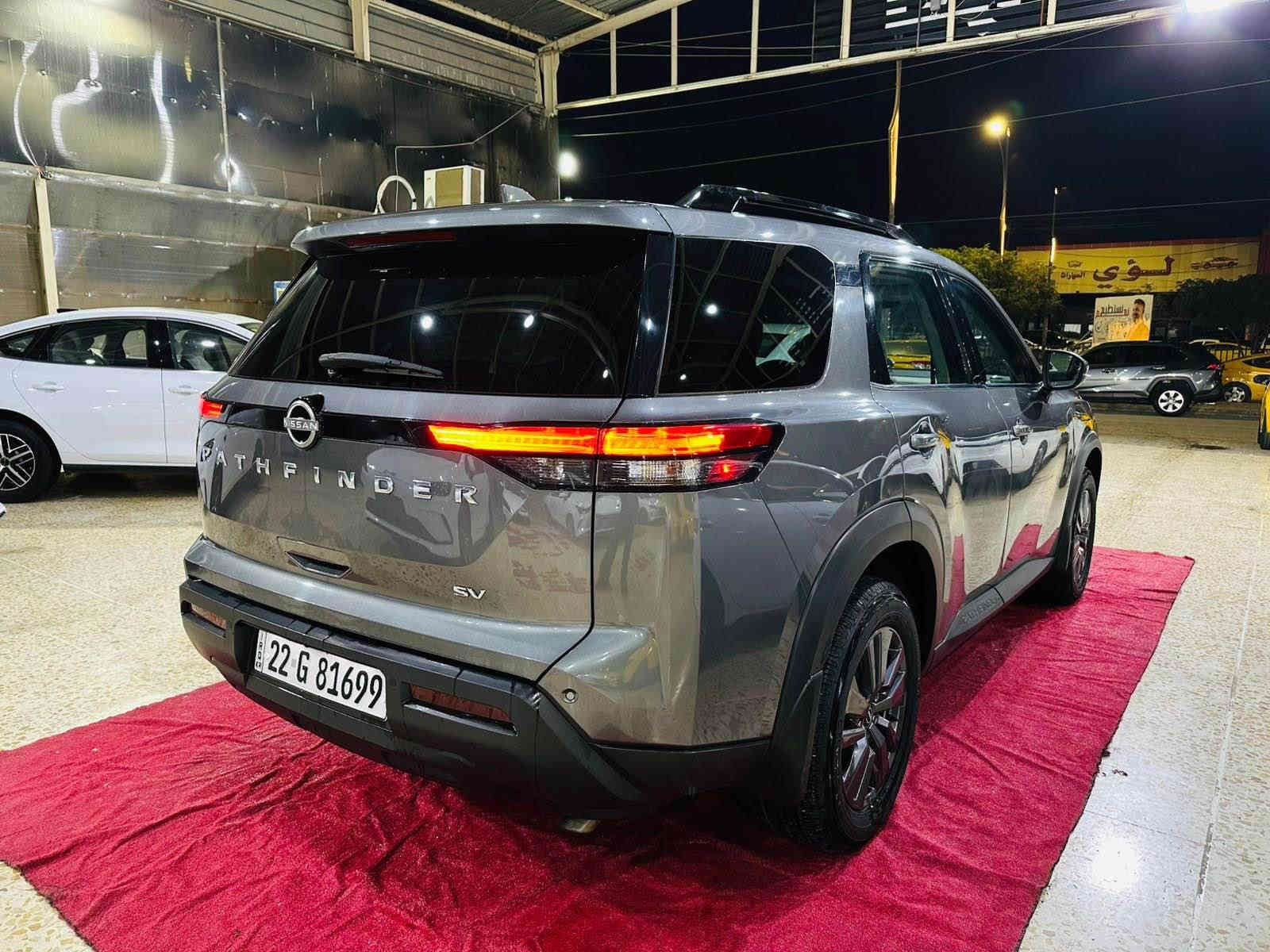 🔊(فرع كركوك) 

📌 Nissan Pathfinder 2022  SV 📌

♂️عداد المسافة 65000 mile 

💵 (السعر/24500 $) 

♦️(السيارة رقم اربيل )  

♦️المواصفات :

بصمة تشغيل
بصمة ابواب
تشغيل عن بعد(Remote Start)   
رادار امامي (تحديد مسار)
رادار جانبي (نقاط عمياء)
رادار خلفي (تحذير من الاصطدام)
حساسات امامية+ خلفية
الداخل لونين 
كشنات جلد
كشنات تدفئة 
كشن خلفي متصل 
تبريد قطعتين لمس 
تحكم وضعيات القيادة...Drive Modes 
اوتو ستارت Auto Start 
اوتو ستوب Auto Stop
شفتات استيرن 
هيتر استيرن
Apple Car Play
Android Auto 
هاند بريك بصمة
اوتو هولد Auto Hold
مانع انزلاق+ABS
شاشة كبيرة لمس+كاميرا
منافذ AUX+USB
وبقية المواصفات المعروفة

♦️(العنوان/كركوك شارع المعارض)
                  - - - - - - - - - - - - - - - -

♦️ للاتصال/

***********
*********** كركوك
