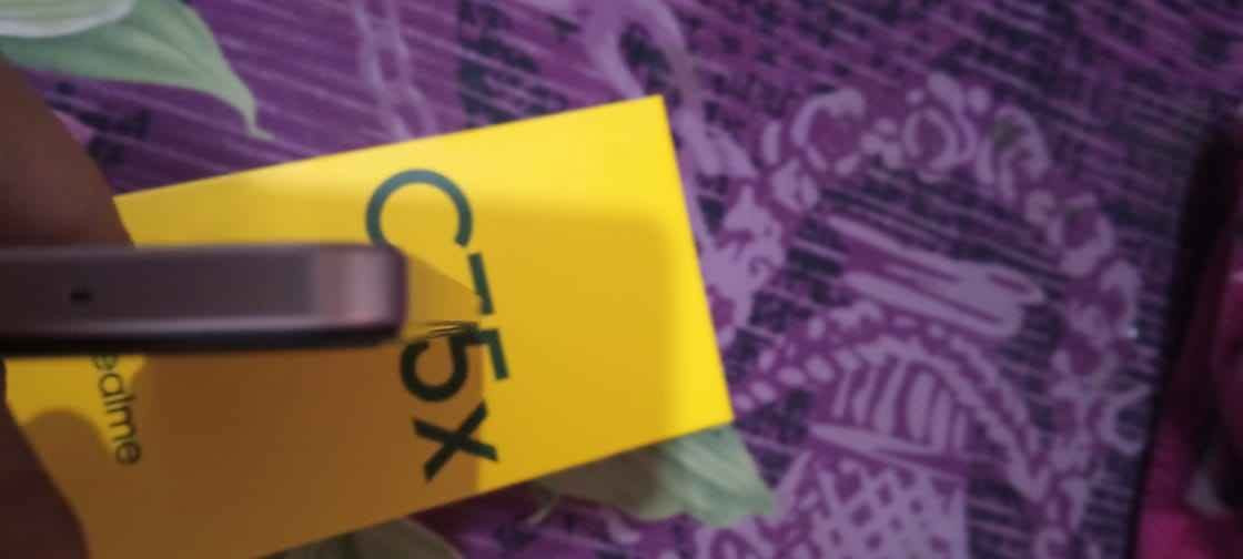 📱 Realme C75x (باب أول أصلي)
النظافة: 100/100 جديد (خالي من أي شخط) (كما واضح با الصور )
الذاكرة: 256 جيجابايت.
العشوائية (RAM): 24 جيجابايت.
البطارية: 5310 ملي أمبير.
الملحقات: الكارتون الأصلي مع كفر الحماية.
النظام: أندرويد 16.
📍 العنوان: النجف
💵 السعر: [225الف وبي مجال بسيط حك جيتك 200 الف قفل بدون عموله]
📞 رقم الهاتف: [***********] النجف, العراق
