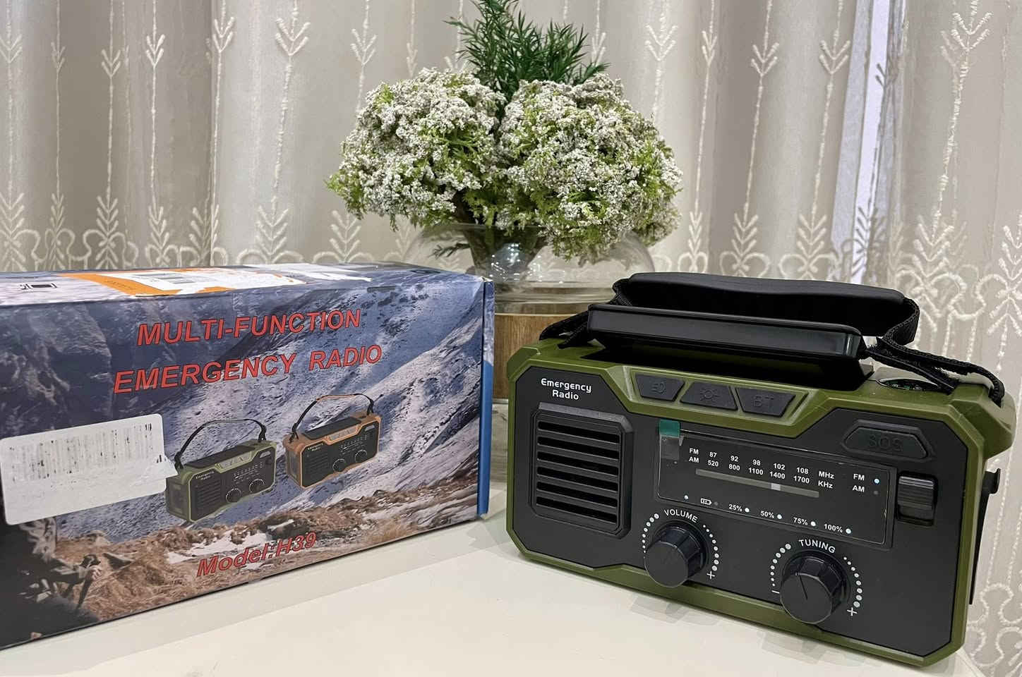 بعد اذن الادمن
راديو طوارئ بهذا الشكل لون زيتوني
موجتين AM FM
بلوتوث !!
عدة طرق للشحن
بوربانك 30 الف ملي امبير وزن ثقيل

للاستفسار و التواصل على الخاص
متوفر توصيل لجميع محافظات العراق


**إذا كنت صاحب هذا الإعلان وتريد حذفه لأي سبب، رجاءا أرسل رسالة إلى الدعم الفني**