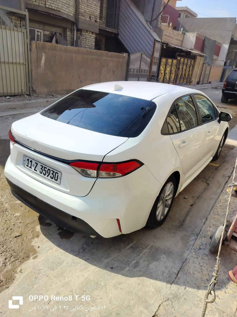 السلام عليكم كورلا 2023 وارد امريكي رقم بغداد انكليزي الجديد بأسمي  سياره جديده ماشيه ٧٠٠٠ محرك حجم 2000 كير ومكينه كفاله سياره بعده بوضع الشركه جاهزه ما بيه نقص  رادار امامي / توقف ذاتي / سايد بريك بصمه / دكمه Hold/ فول تحكمات / تحديد مسار / مانع اصطدام/ حساسات خلفيه / كاميرا دواره/ شاشه كبيره / لايت زنون / وبعد المواصفات المعروفه سياره جاهزه وجديده تبريد ثلج 🧊 حداديه بوضع شركه ما مفتوح برغي بيها سياره وبالخير على ياخذه السياره حتدث كما موضح  بالمنشورر
مكان السياره بغداد الامين للأستفسار:*********** الخاص مغلق مكلف بنشر اتصل
