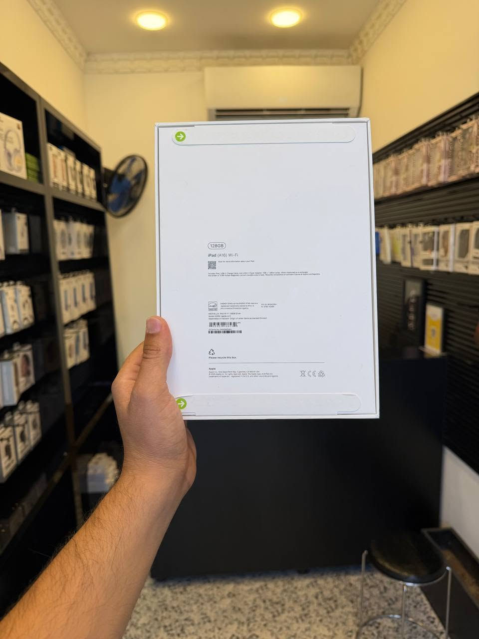 iPad 11 (A16)
◻️ الذاكرة: 128

💳 متوفرة أقساط لموظفين ومتقاعدين حاملي بطاقة الرافدين
♻️ متوفرة خدمة الاستبدال — تكدر تبدل جهازك القديم بجهاز جديد

📍 الزبيدية / شارع الاطباء / مجاور صيدلية العلمية 
📞 ***********
📞 ***********
