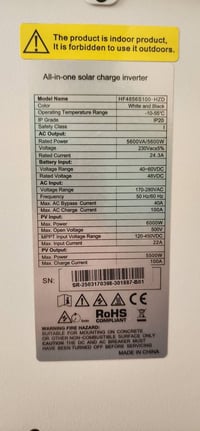 انفيرتر 6 كيلو • مبادلة بأكبر • ميسان