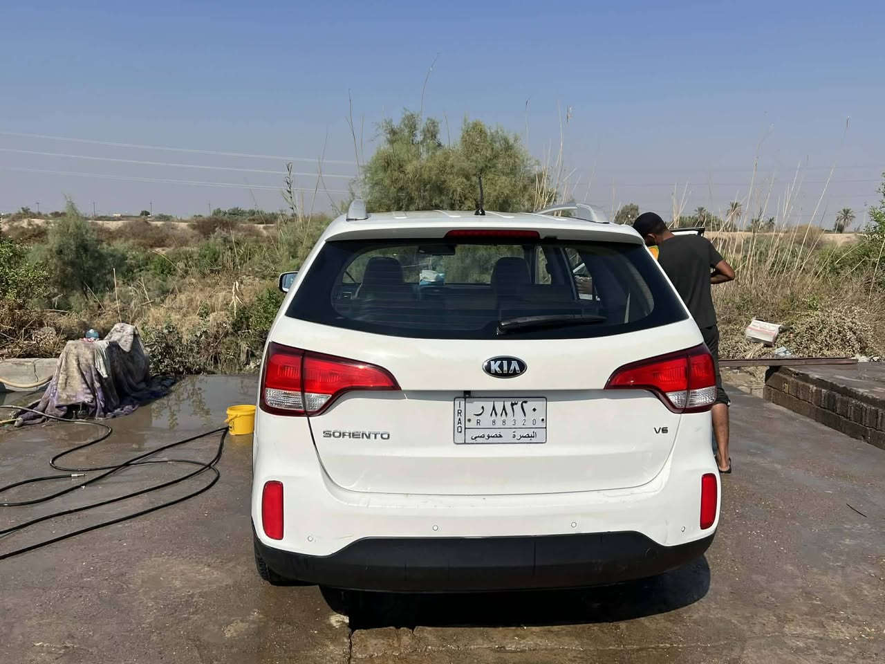 سورنتو 2015 خليجي كفاله عامه ماعده بارد جوه قبق بانزين  
 سته سلندر كير ومكينه خير من الله 
رقم بصره 
جاهزه من كلشي مواصفات سورنتو معروفه 
 مكاني ناصريه سوك شيوخ كرمت بني سعيد
 ‏ ‪0787 120 6041‬‏ السعر 170 اتصل وبلخدمه اخوان مكلف بلنشر
