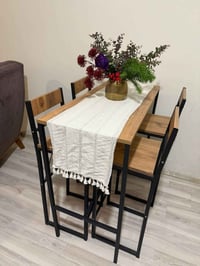 ميز خشب زان • طاولة طعام • اصلي