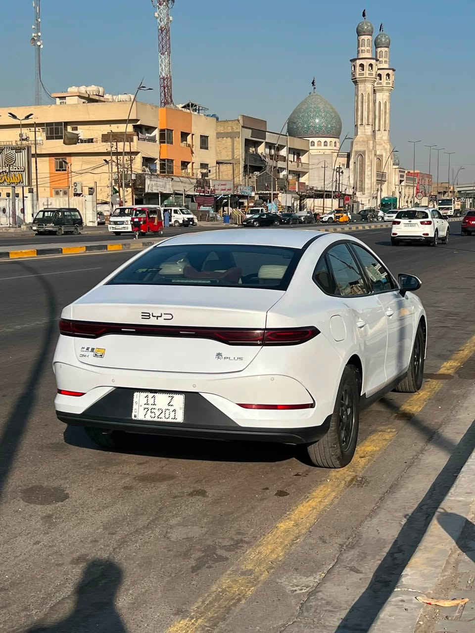 سلام عليكم BYD كن بلاس  مكفولة كفالة عامة عدى بارد بل باب الخلفي الايمن ورصعة اباب السايق ماشية 71 الف  ( قابل للزيادة ) كامل الملحقات بصمة وكارت وارضيات  سعرهة 17,500,000   بيهة مجال بسيط للاستفسار ***********
