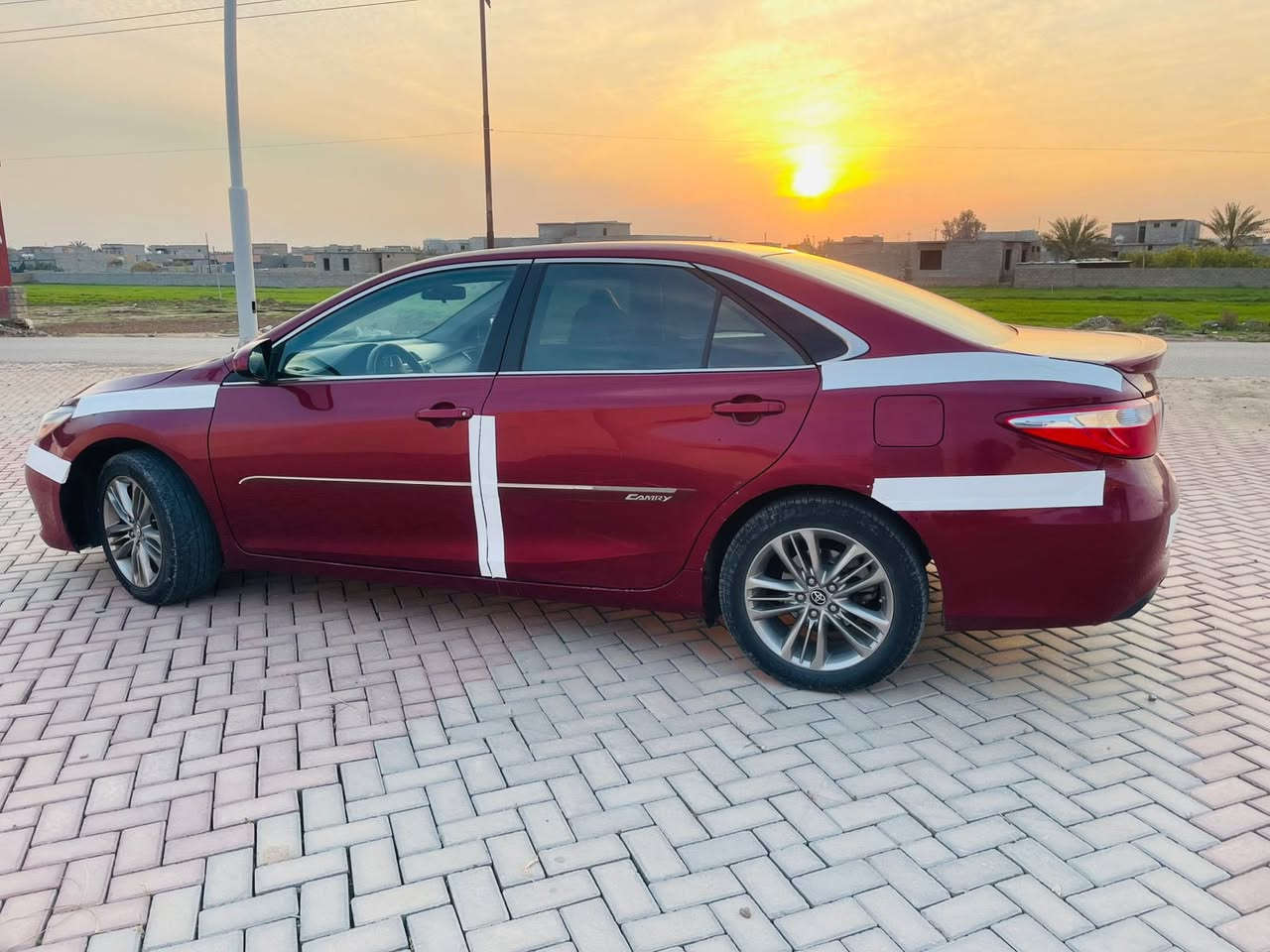 مكلف مكلف مكلف مكلف كامري موديل 2017
ضرر 3 قطع 
صبغ جاملغ وبنيد بس
وضرر مالها جاملغ خلفي
سياره بسمي تحويل وكاله شرط
مكاني صلاح الدين شركاط ***********
